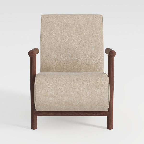 SULOPS Mid-Century Modern Accent Chair, Living Roo