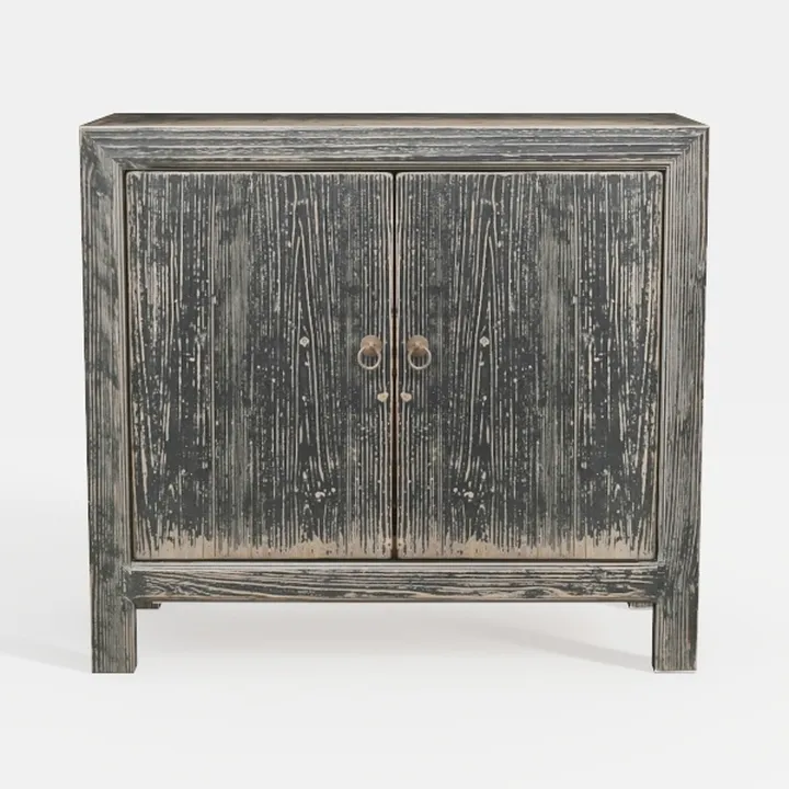 LONYKE 3 Drawer Farmhouse Dresser with Embossed