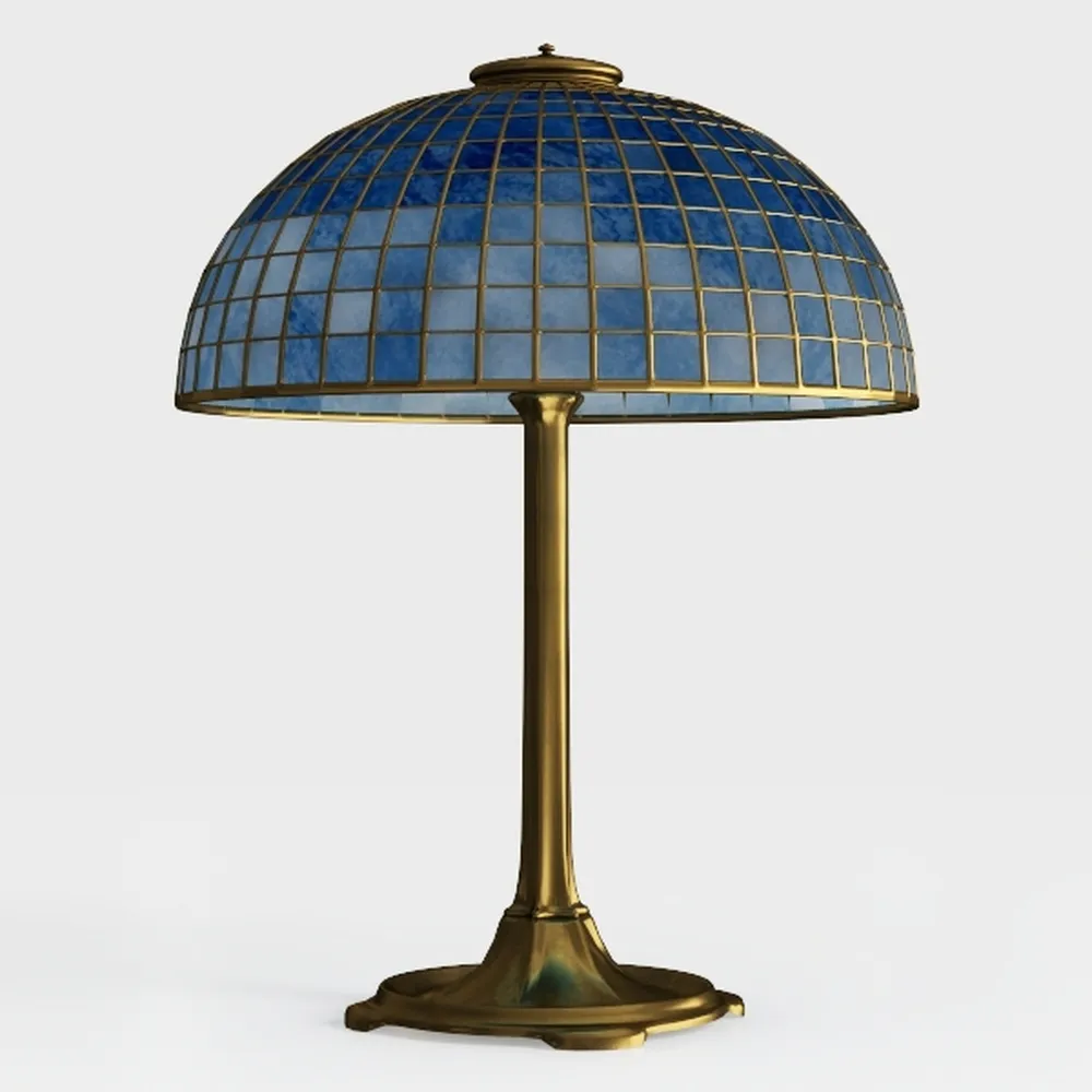 Capulina Tiffany Lamp Stained Glass Table Lamp