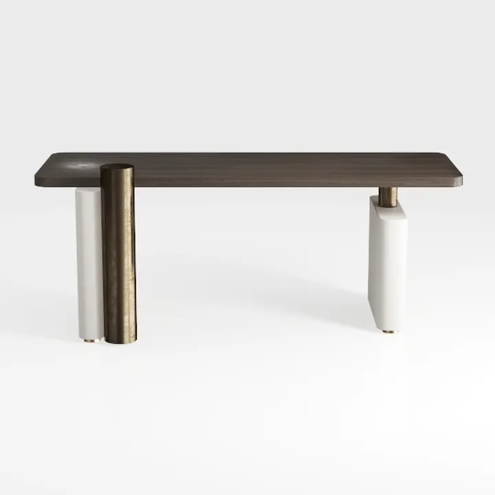 Lewis Solid Acacia Wood Contemporary Dining Bench