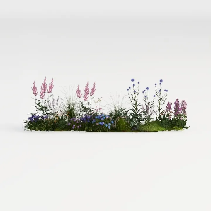 perennial border-Cozy Garden