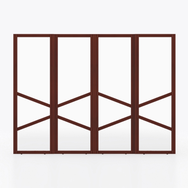 Interior door-TATA solid wood composite sliding door 2 cherry