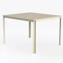 NBF at Work Writing Desk Executive Office Desk - D Left 45 Degree View