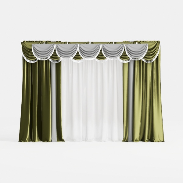curtain-Green Glimmer