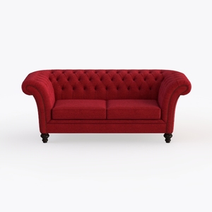AVZEAR 3 Seater Large Sofa, Chesterfield Sofa