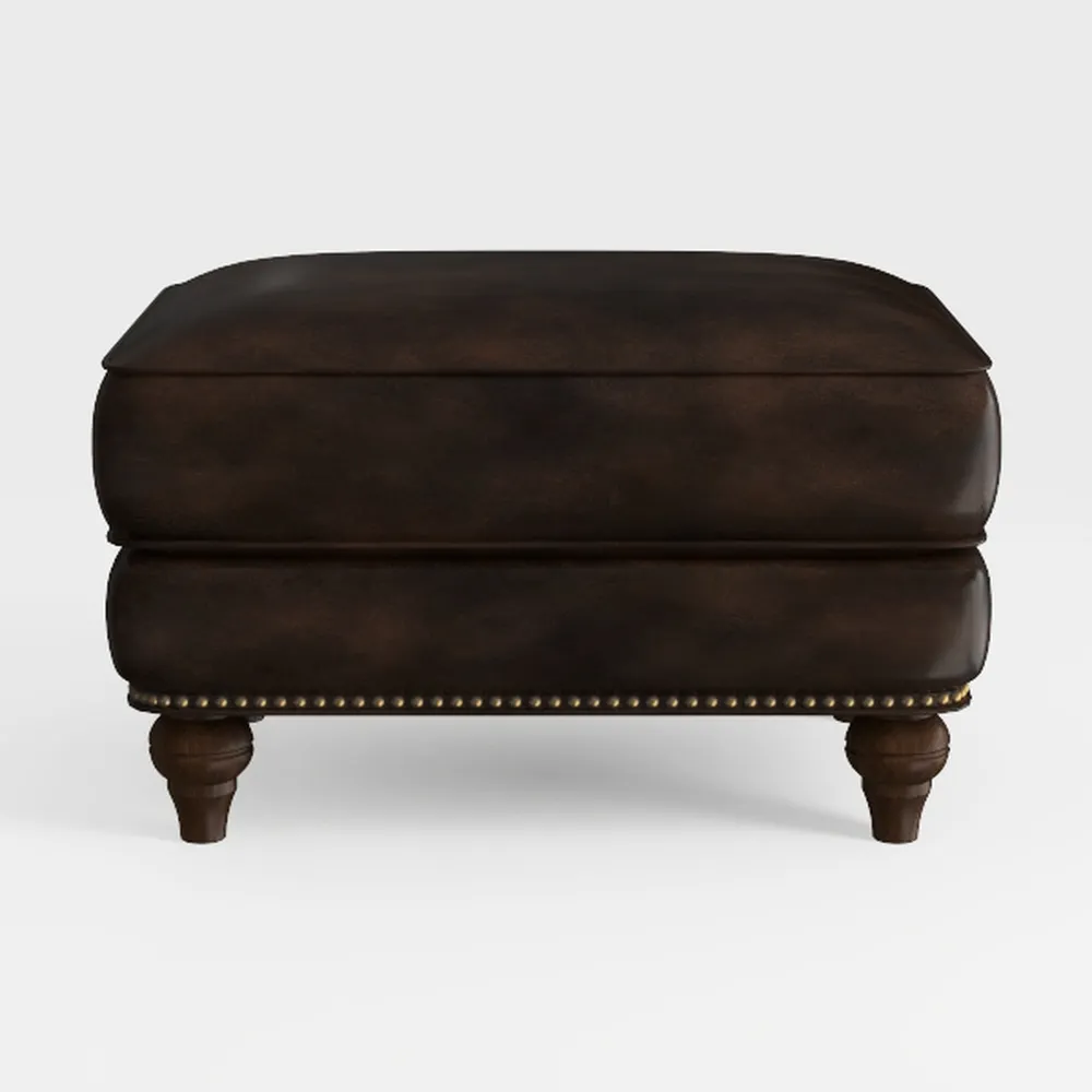 Sedona Rustic Brown Accent Ottoman
