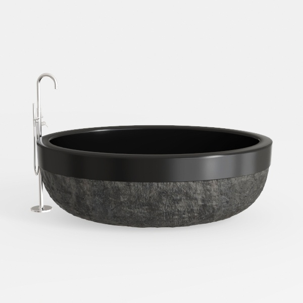 Upgrade XL 129 Gal Large Oval Ice Bath Tub for