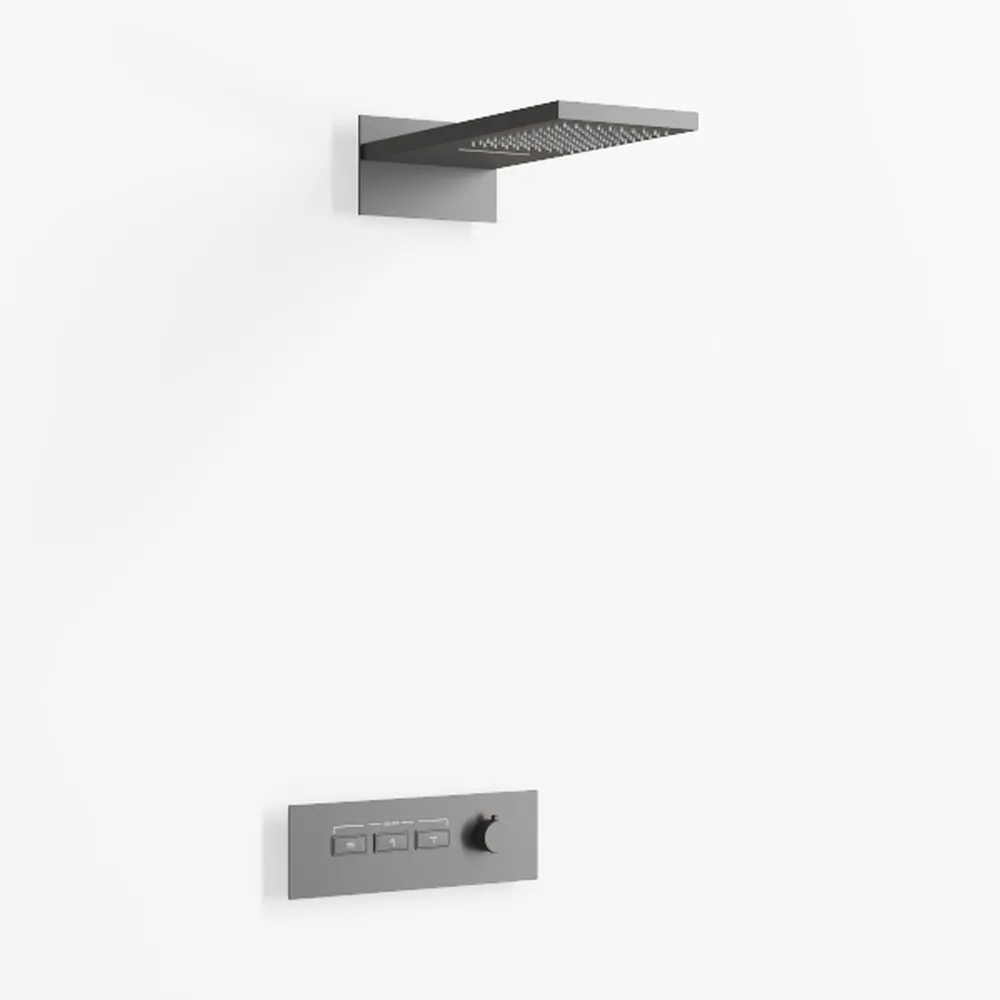 Shower System Modern Rain 8 inches Brass Faucet