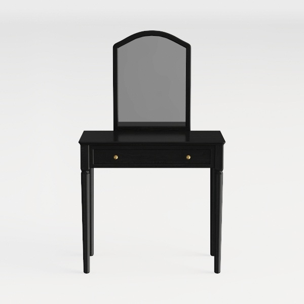 SAFAVIEH Home Collection Arina Black 1-Drawer Comp