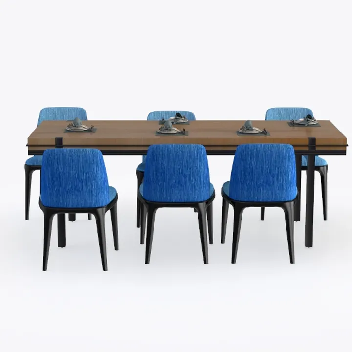 dining table with chairs -Lively Spectrum