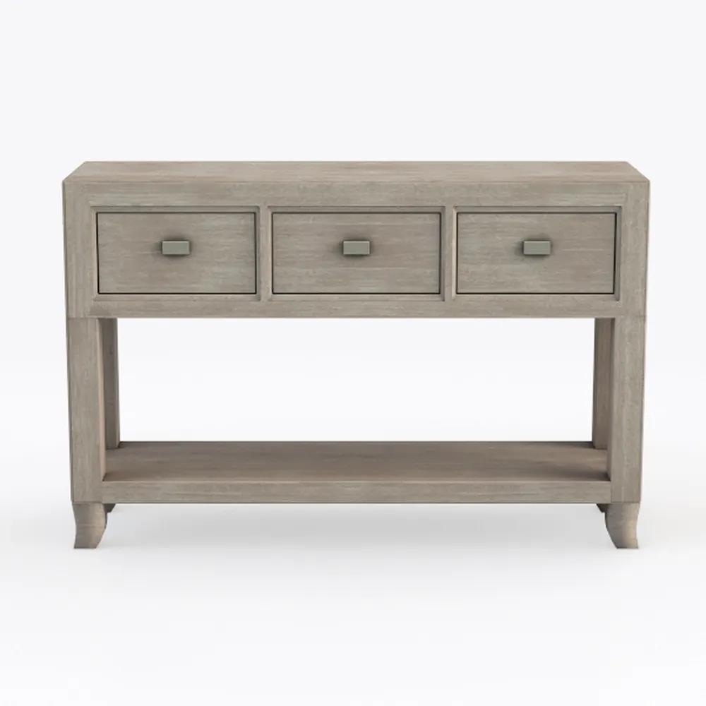 Jofran Inc. Gramercy Chevron Mid-Century Modern Th