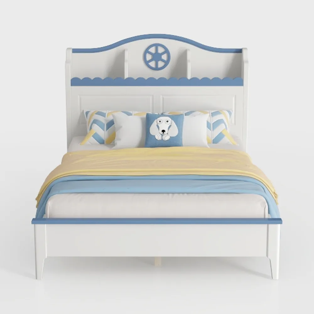 AFI Warren Queen Size Platform Bed with Twin XL Tr