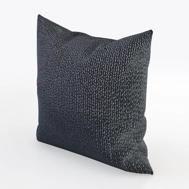 decorUhome Chenille Black Throw Pillow Covers