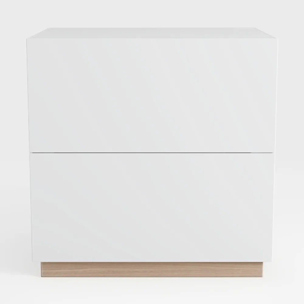 Nightstand,Small Side Table with 2 Drawers,Bedside