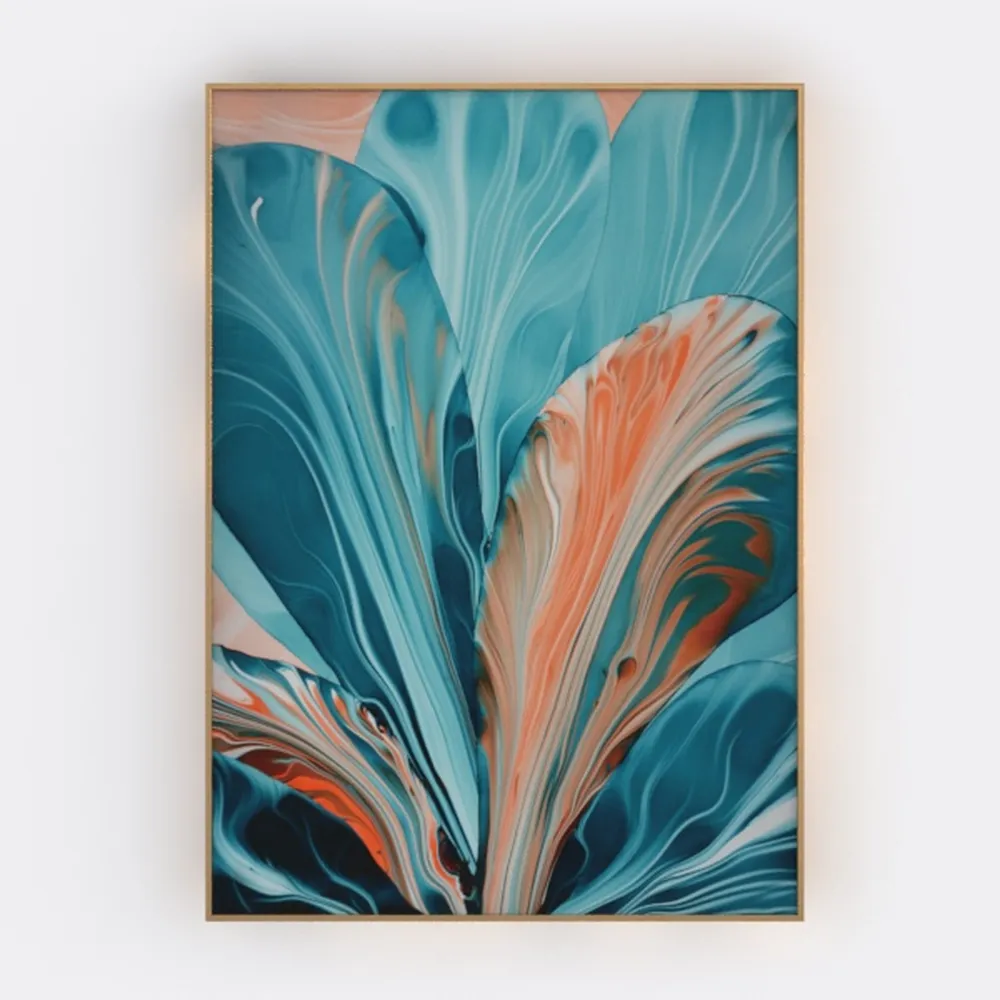 DuoBaorom Hawaiian Flower Large Wall Art Tropica