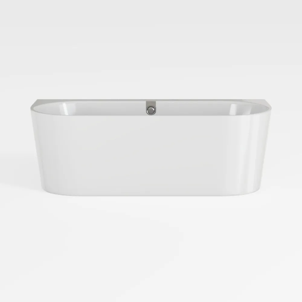 Empava Freestanding Bathtub, 59" Soaking, Acrylic