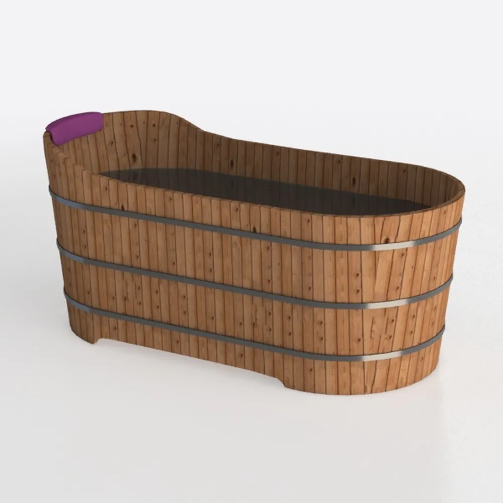 Creative Co-Op Large Orange & Whitewashed