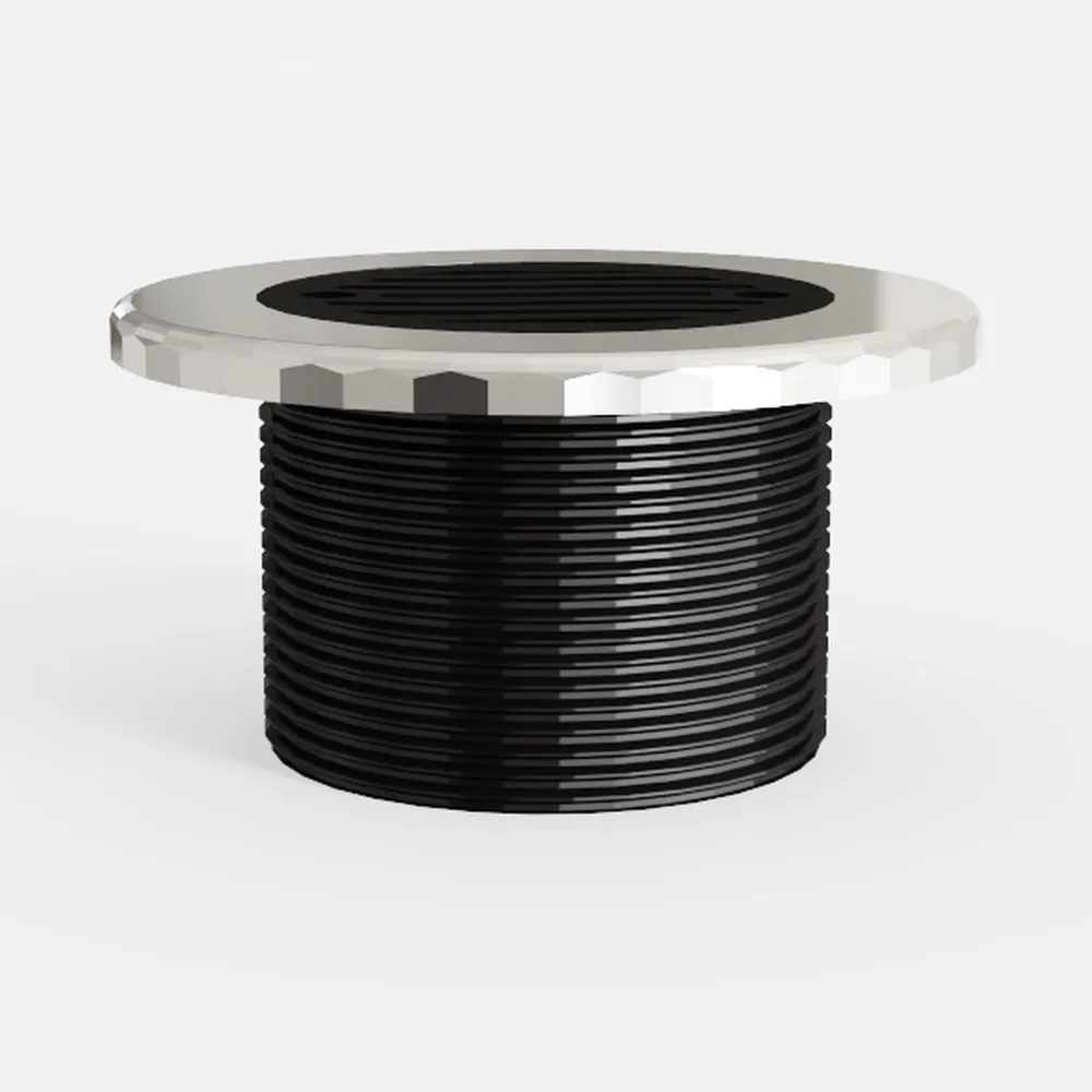 Maven Lane Dallas Round Side Table - Modern Ribbed