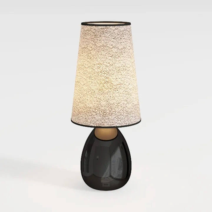 ARTIBETTER Lamp Wooden Base Bedroom Nightstand