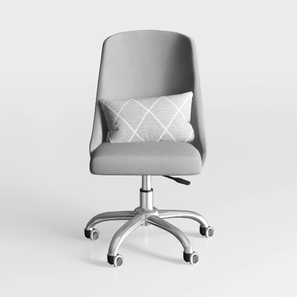 Criss Cross Chair with Wheels, Armless Cross