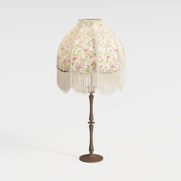 Capulina Tiffany Lamp Table Lamp Yellow Beads