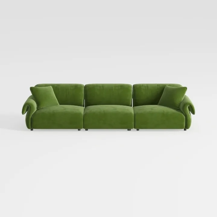 135" Cloud Sectional Couch with L-Shape Chaise