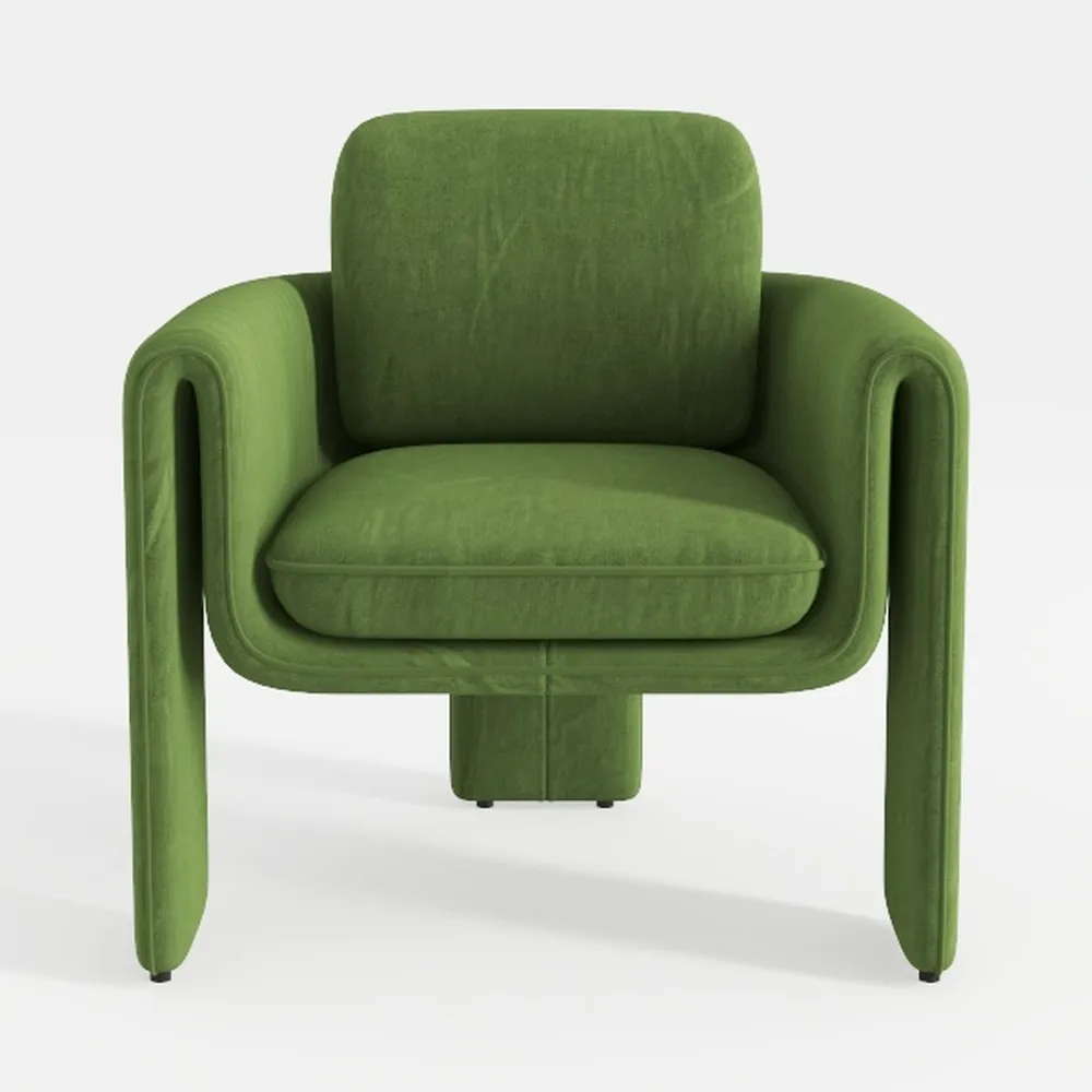 31.2" Accent Chair, Modern Upholstered Living Room
