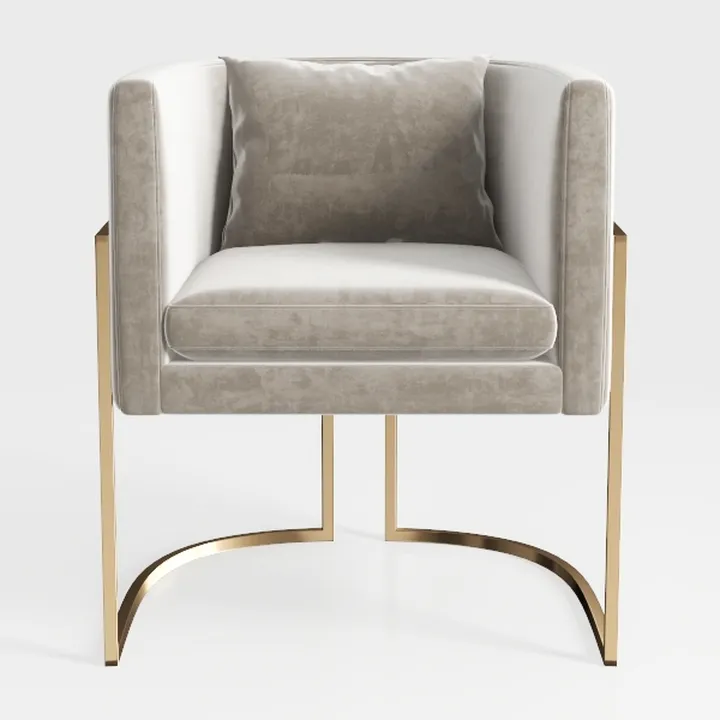 Upholstered Comfy Dining Chairs Set of 2 Kitchen