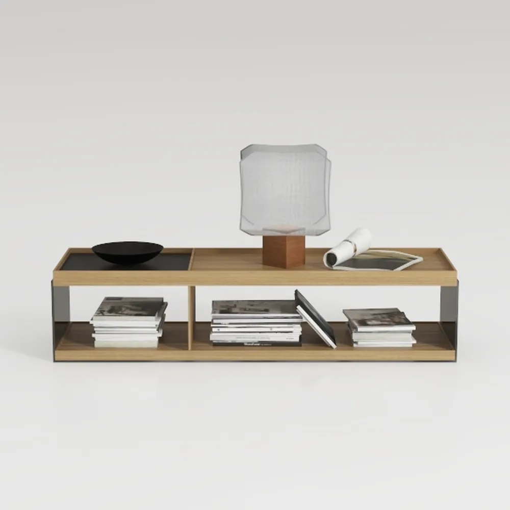 Wallniture Roca 36"x6" Bookshelf for Living Room