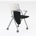 desk chair-Library Right 45 Degree View