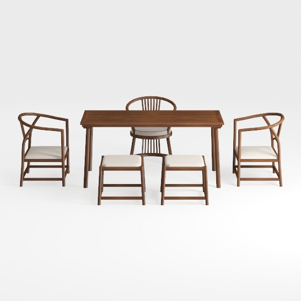 Outdoor Interiors S10555 7-Piece Fold and Store