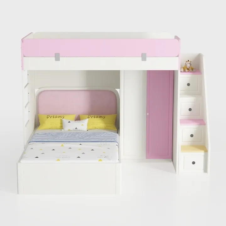 Harper & Bright Designs Twin Over Full Bunk Beds w