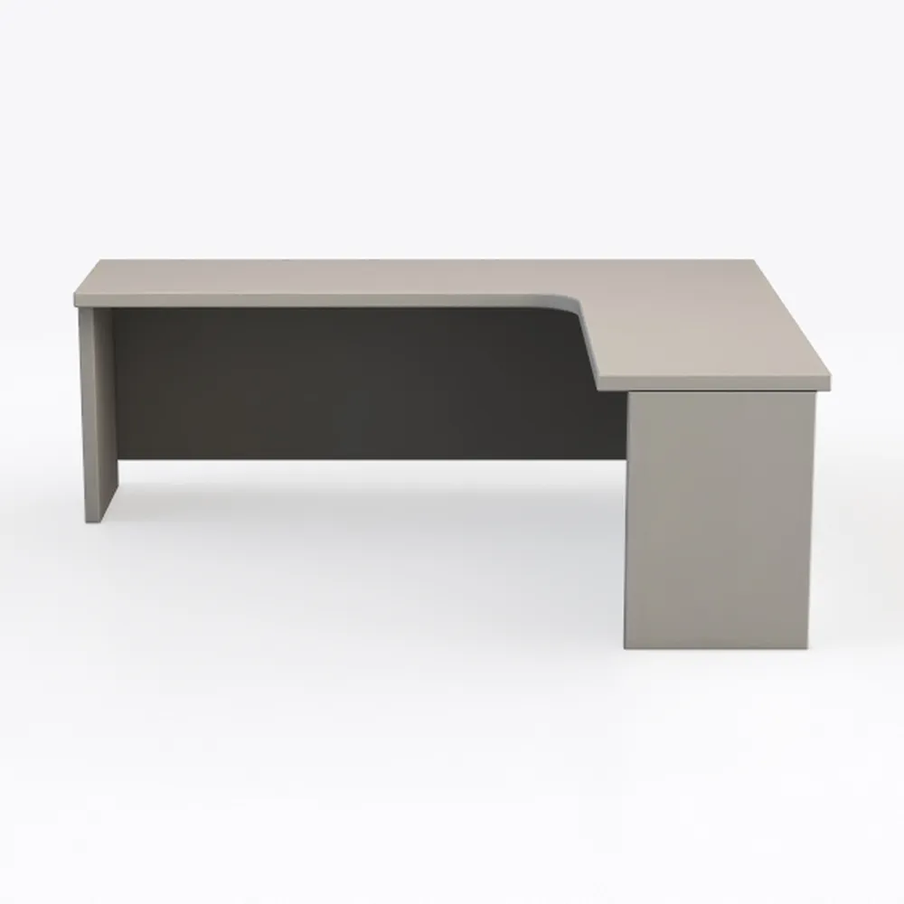 Bush Business Furniture L Shape Desk with Wire Man