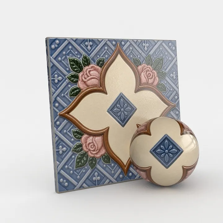 patterned tile-Peranakan tiles