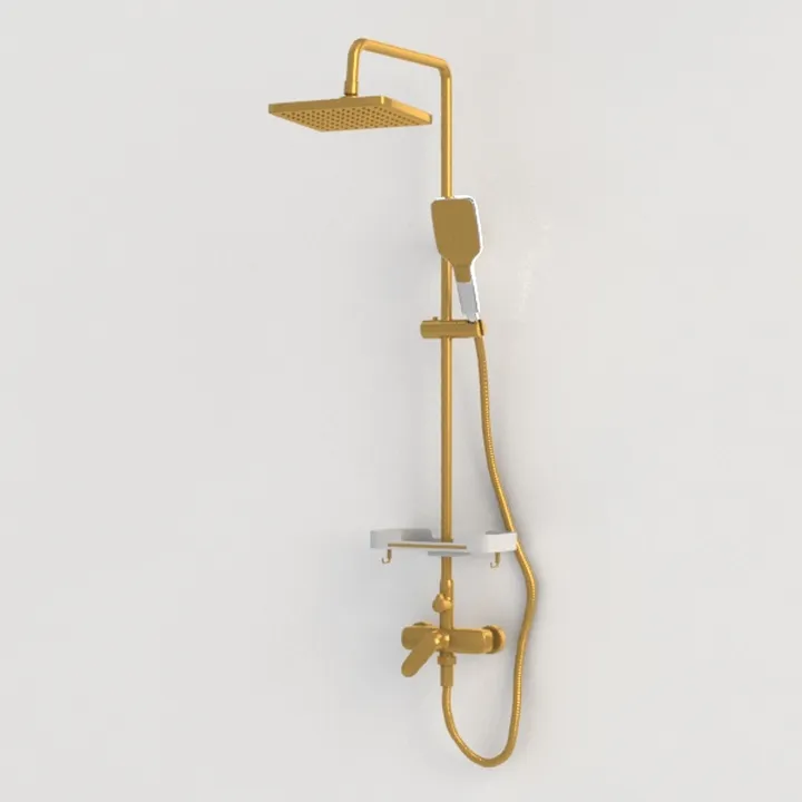 Gabrylly Shower System, Gold Shower Faucet Set