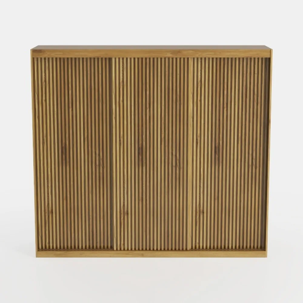 Walnut Dresser for Bedroom with 8 Drawer, 55” Wide