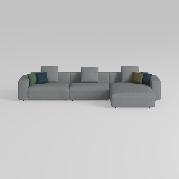 HONBAY Modular Sectional Sofa with Reversible