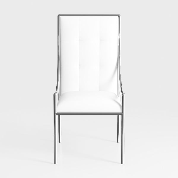 Modern Dining Chairs Set of 4,High Back Kitchen