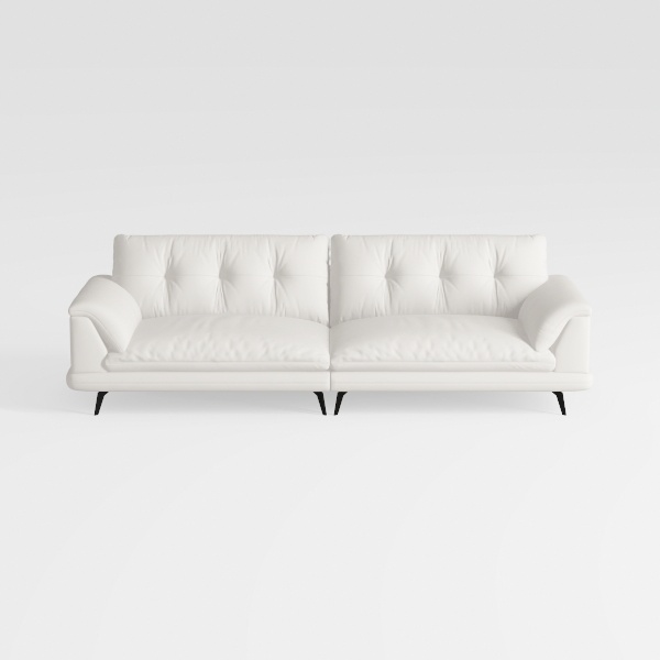 Lexicon Modern Accent Couch, Textured Fabric