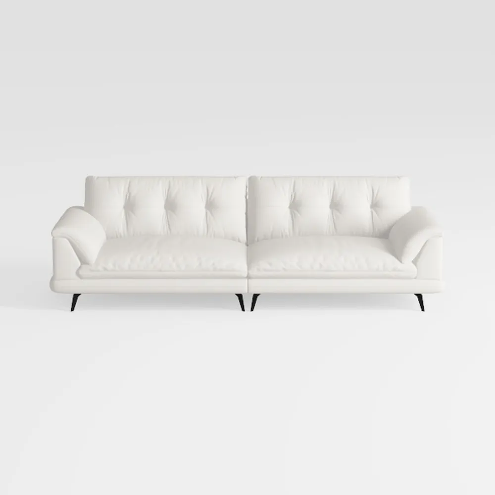 Lexicon Modern Accent Couch, Textured Fabric