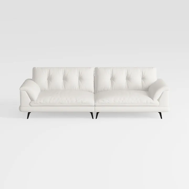 Lexicon Modern Accent Couch, Textured Fabric