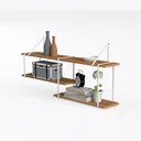 Shelf-premiun quality 86 Left 45 Degree View