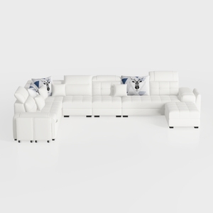 Contemporary Style Sofa, USB Connectivity