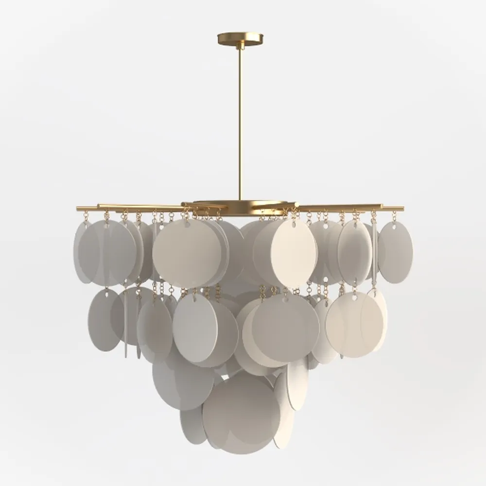 Crystal Chandeliers for Dining Room, Round