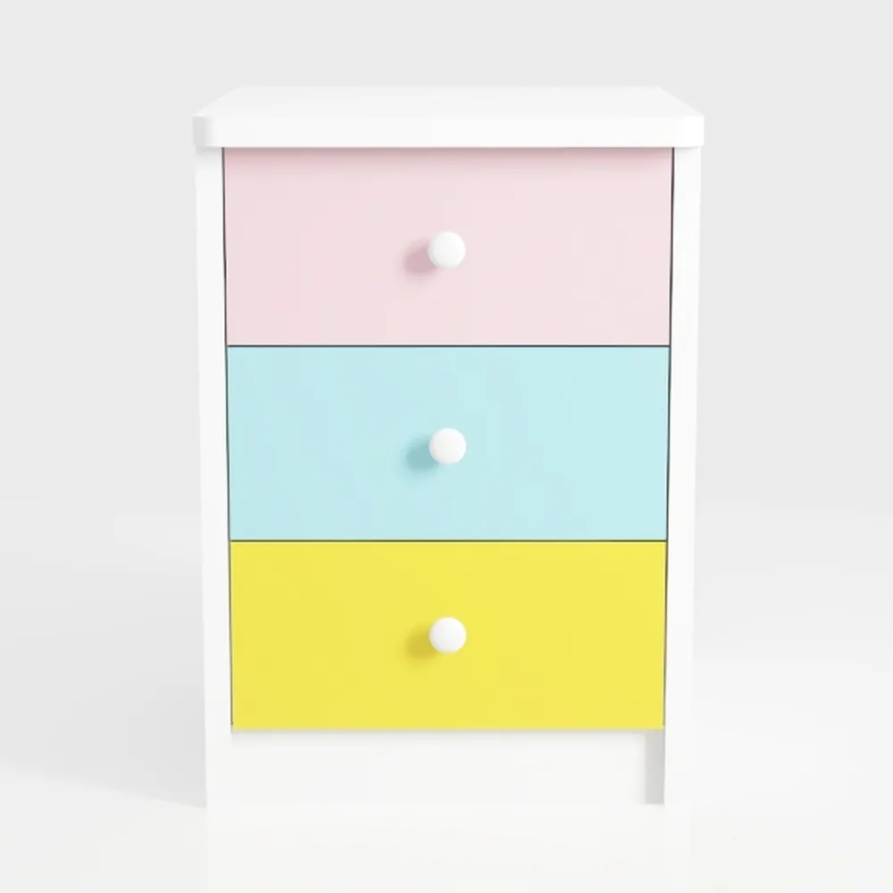 Nightstand with 2 Drawers, Nightstand with Drawers