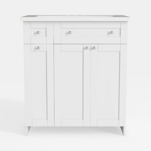 DWVO 5-Tier Shoe Storage Cabinet, Farmhouse