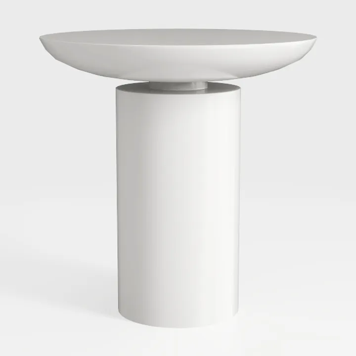 Kate and Laurel Sureda Modern Wooden Oval Side