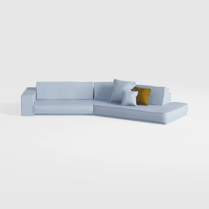Colorful Irregular-Shaped Office Sofa,Business
