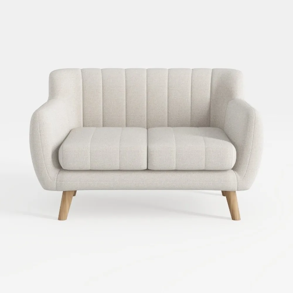 48" Small Loveseat for Small Spaces, Upholstered D