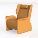 SPOFLYINN Modern Accent Upholstered Foam Filled Li Left 45 Degree View
